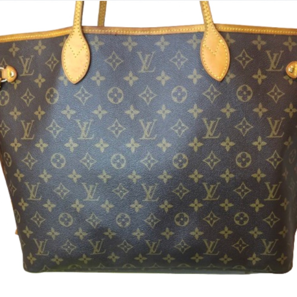 LOUIS VUITTON Monogram Neverfull GM Tote Shoulder Bag LV Dust Bag Bag Shaper COA - Picture 8 of 17